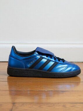Adidas Handball Spezial Metallic Blue Women's Sneakers Size 7 New